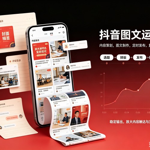 上街抖音图文代运营服务